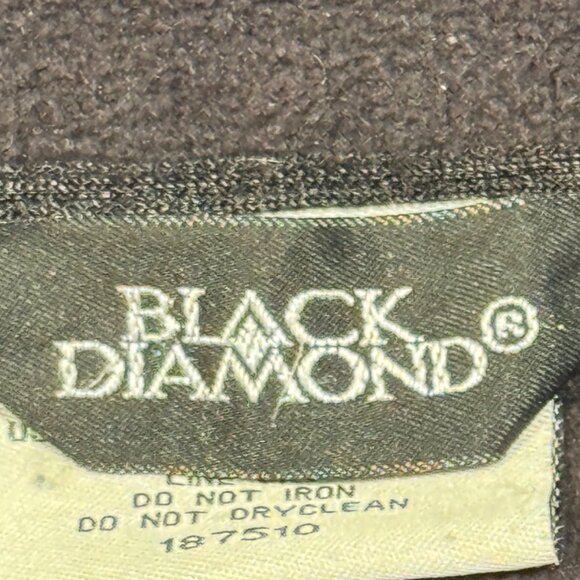 Women's BLACK DIAMOND Soft shell Jacket - Size Large / Black / Fleece Lining - Picture 8 of 10